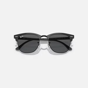 Ray-Ban Clubmaster Classic Black Sunglasses Square